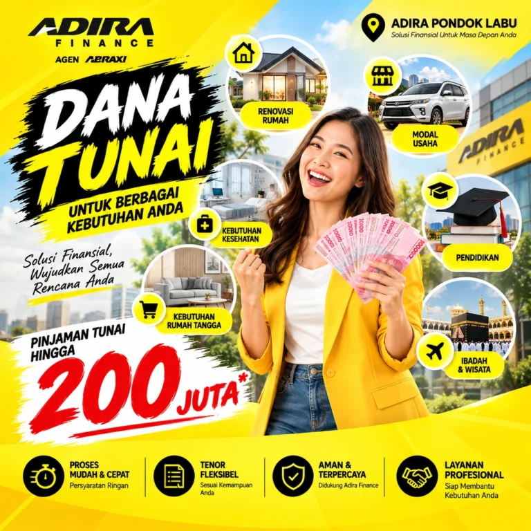 Adira Pondok Labu Dana Tunai untuk Semua Rencana