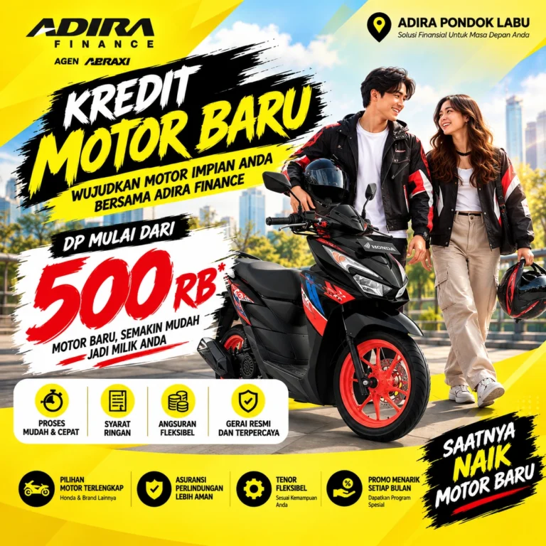 Adira Pondok Labu Kredit Motor Baru