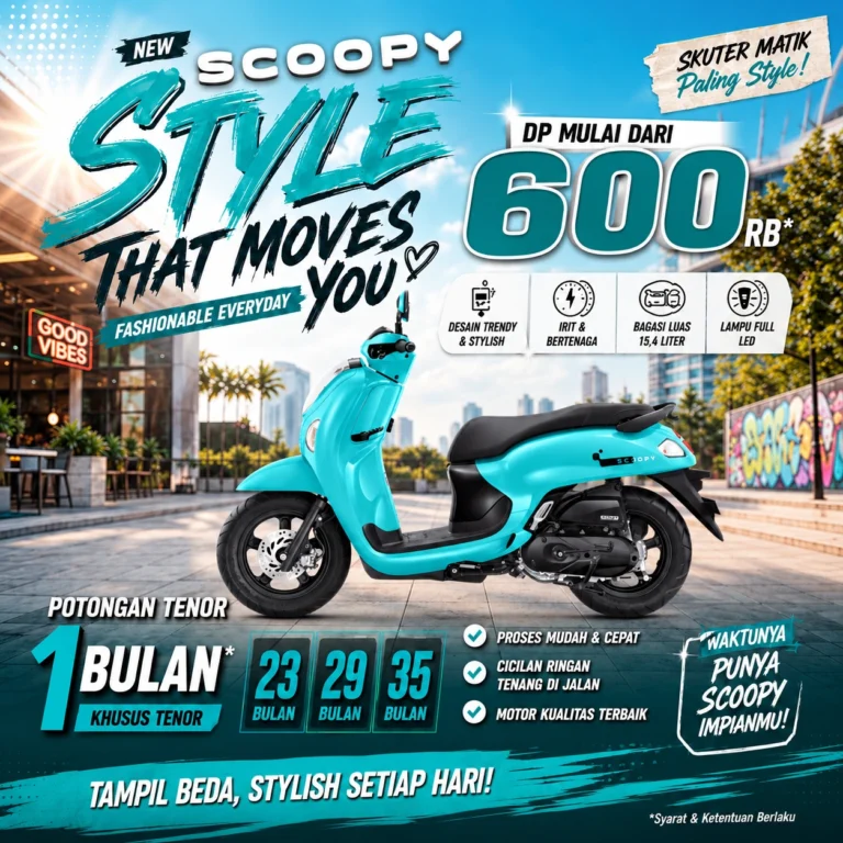 Kredit Motor Scoopy Adira Pondok Labu